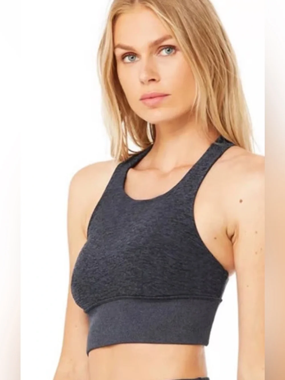 Alo yoga small alosoft  serenity sports bra.